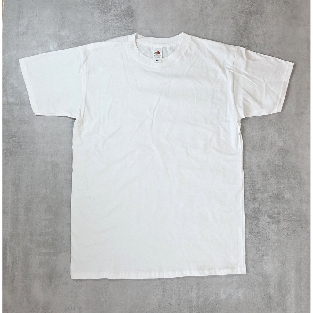 Super Premium T-Shirts Fruit of the Loom Farbe weiß Qualifin Shop