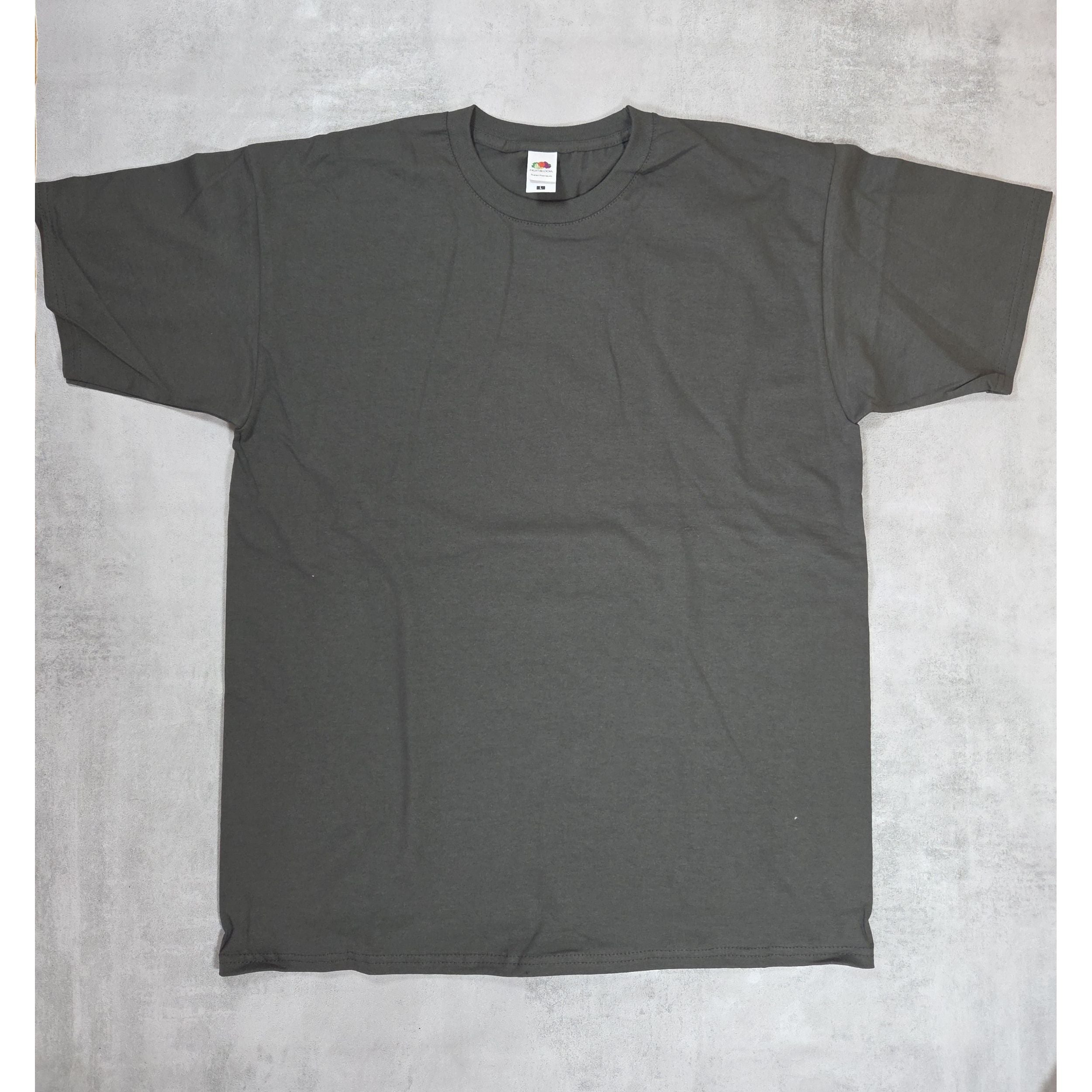 Super Premium T-Shirts Fruit of the Loom Farbe graphit Qualifin Shop