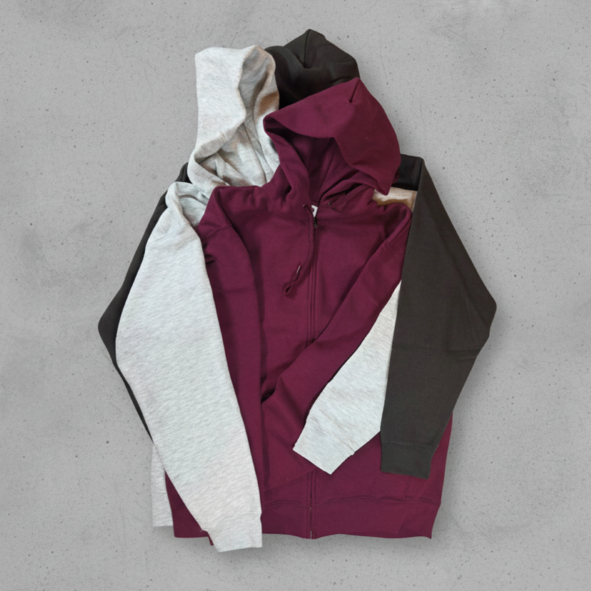 Kapuzensweatshirt mit Reißverschluss - Fruit of the Loom