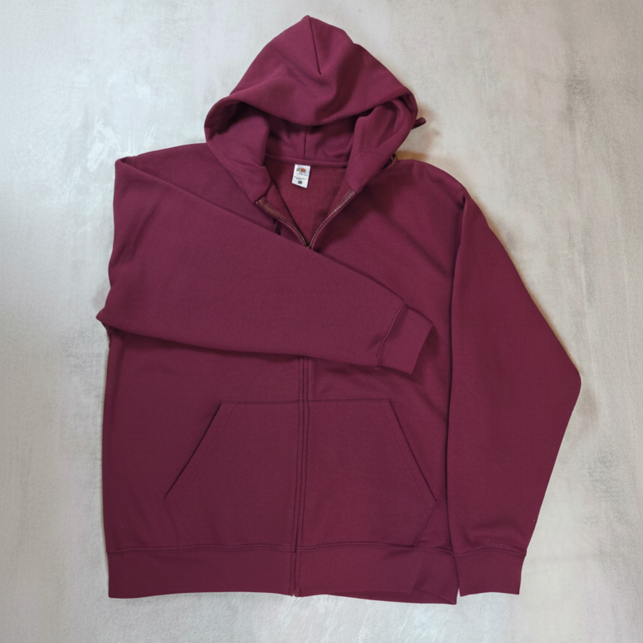 Kapuzensweatshirt mit Reißverschluss - Fruit of the Loom