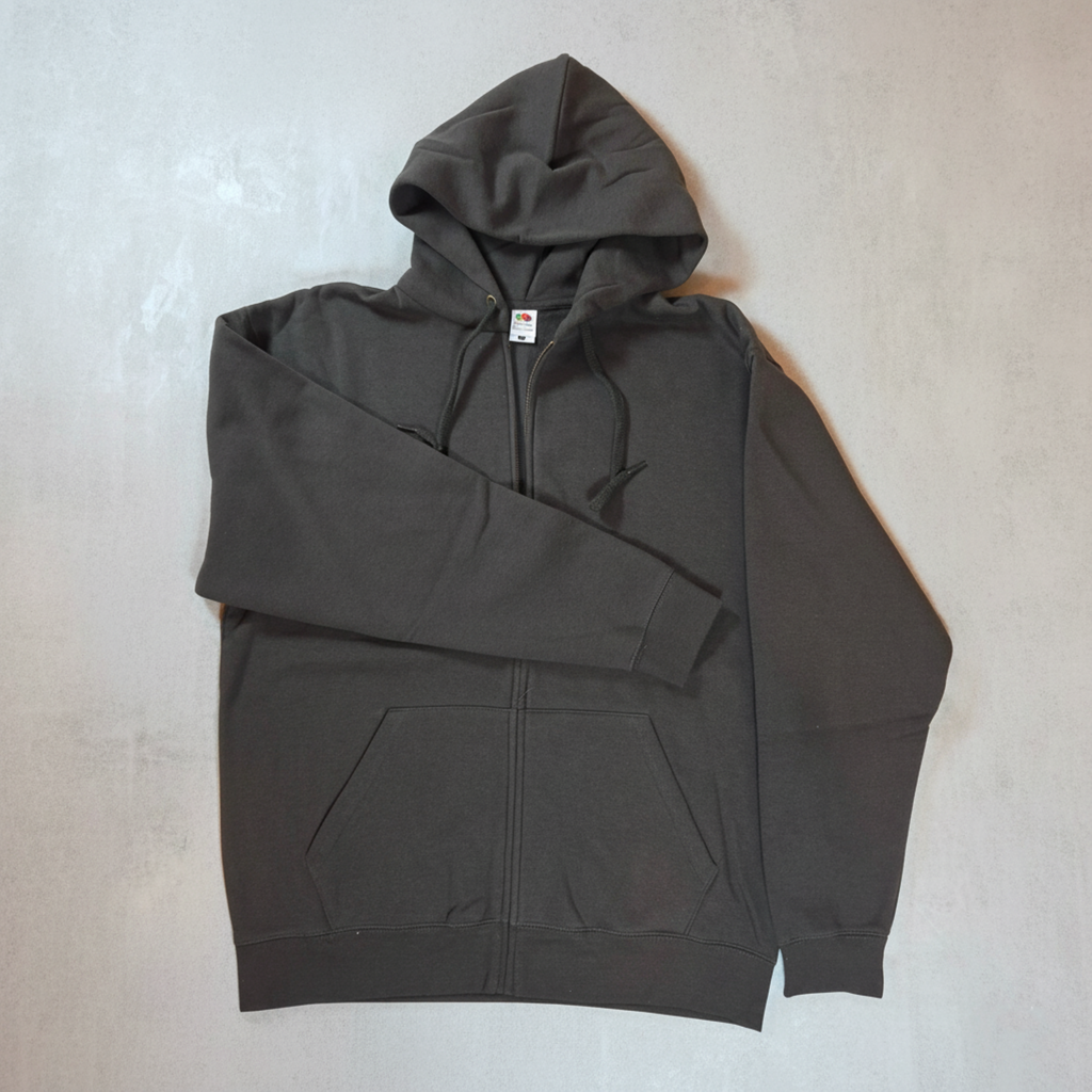 Kapuzensweatshirt mit Reißverschluss - Fruit of the Loom