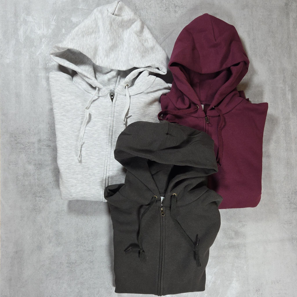 Kapuzensweatshirt mit Reißverschluss - Fruit of the Loom