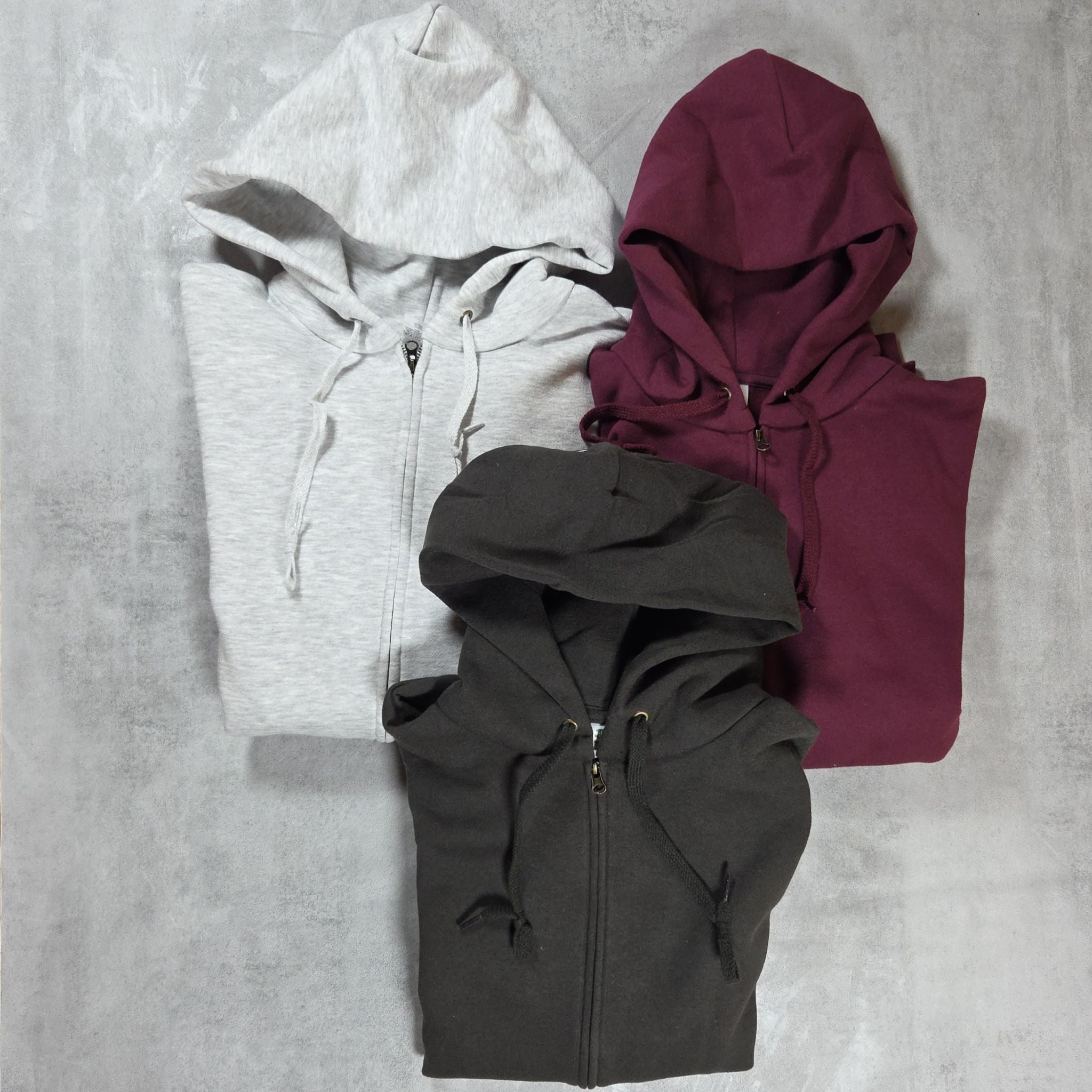 Kapuzensweatshirt mit Reißverschluss - Fruit of the Loom