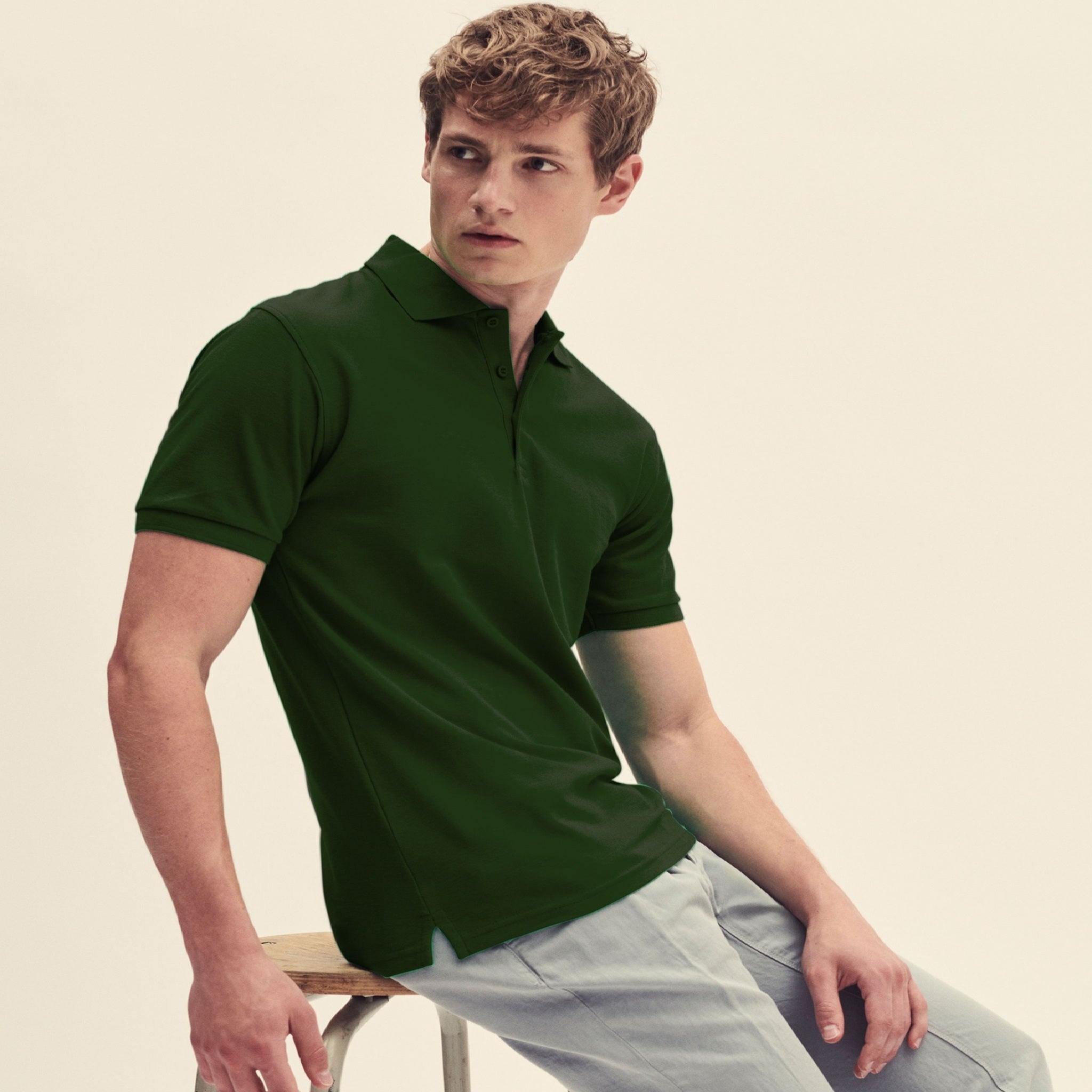 Premium Polo Herren Fruit of the Loom
